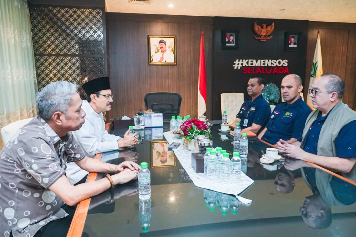 Kemensos Gandeng Dirut PT Agrinas Pangan Nusantara, Bahas Penyerapan Penerima Bansos PKH sebagai Tenaga kerja